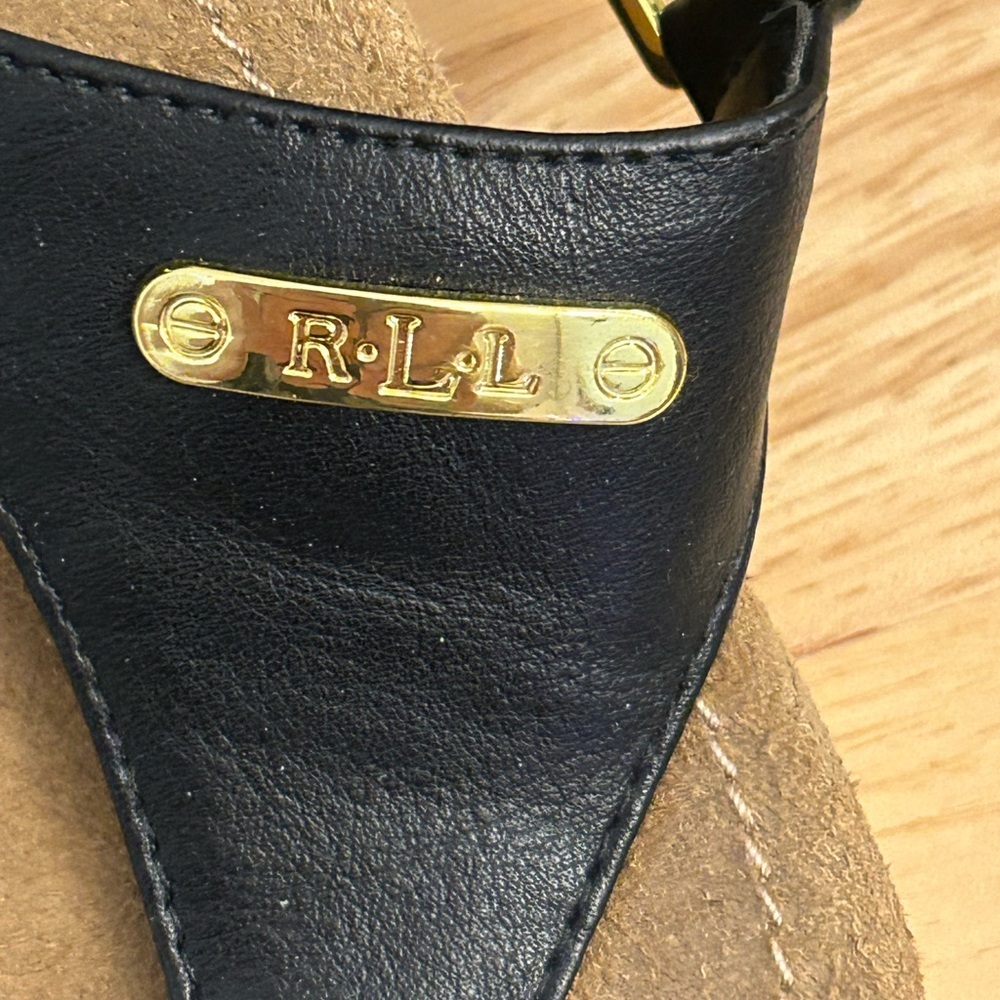 Lauren Ralph Nikki PU 
Leather Sandals - Picture 4 of 9